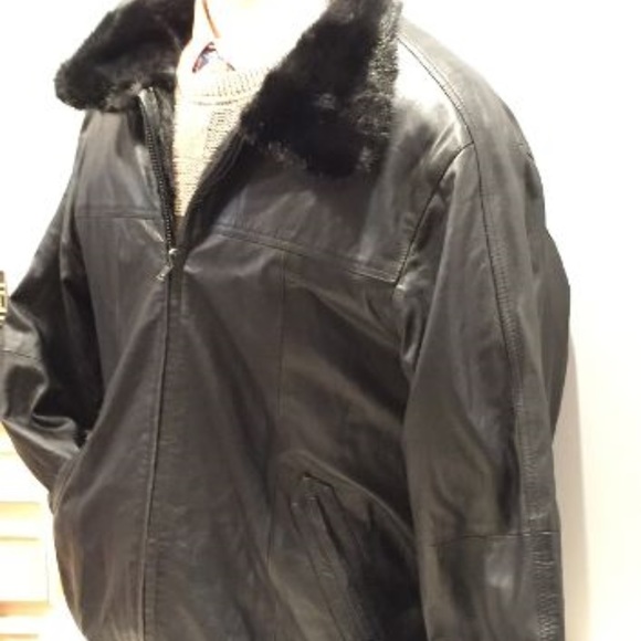 Luxury Vintage Mink & Leather Reversible Unisex Jacket - Picture 2 of 8